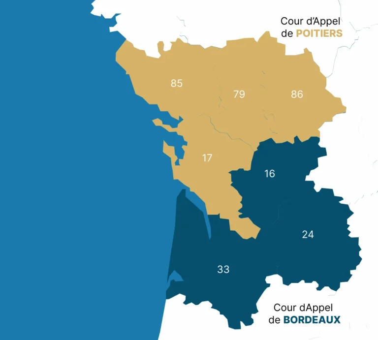 commissaires cours d’appels de Poitiers et Bordeaux
